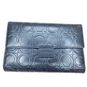 SALVATORE FERRAGAMO BI-FOLD MONOGRAM WALLET